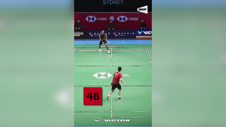 Insane rally from Prannoy and Weng last year #bwf #badminton #badm...