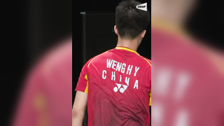 Insane rally from Prannoy and Weng last year #bwf #badminton #badm...