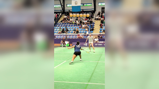 Girls Singles U19 in the quarter finals at the Pan Am Junior Champion...