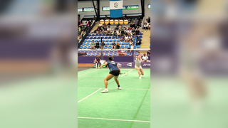 Girls Singles U19 in the quarter finals at the Pan Am Junior Champion...