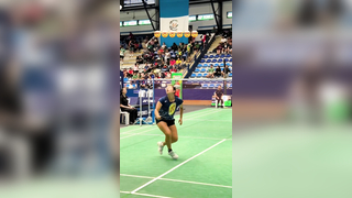 Girls Singles U19 in the quarter finals at the Pan Am Junior Champion...