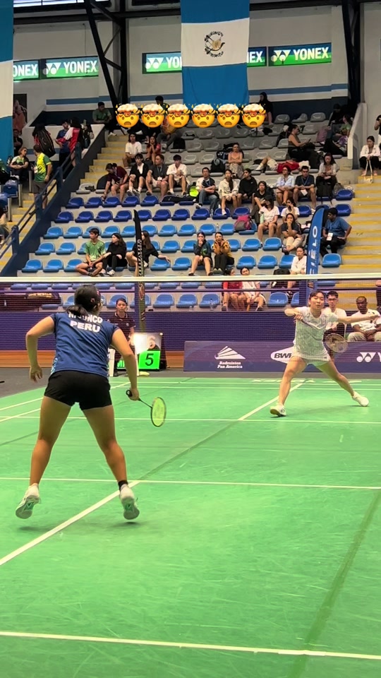 Girls Singles U19 in the quarter finals at the Pan Am Junior Champion...