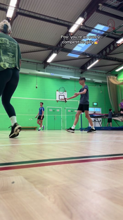I’d cause an injury just to win #fyp #sports #badminton #competitive