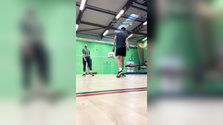 I’d cause an injury just to win #fyp #sports #badminton #competitive