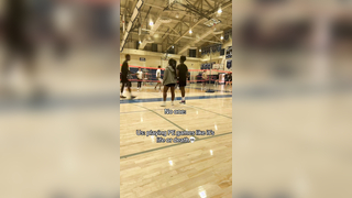 Competitive badminton goes crazy we were so serious bc we only had ...