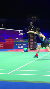 This is a work of art🇲🇾 The Champ in full flow #badminton #sports #...