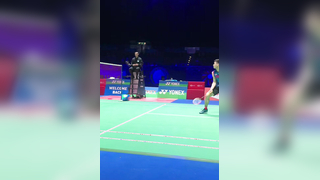 This is a work of art?? The Champ in full flow #badminton #sports #...