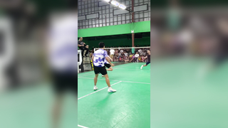 4th KZC BADMINTON TOURNAMENT OPEN Semi Finals Match played by Mike Mi...