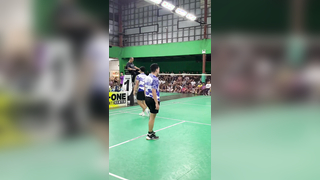 4th KZC BADMINTON TOURNAMENT OPEN Semi Finals Match played by Mike Mi...