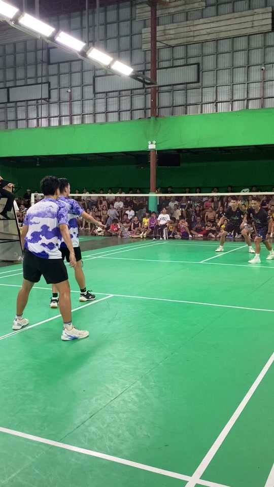 4th KZC BADMINTON TOURNAMENT OPEN Semi Finals Match played by Mike Mi...