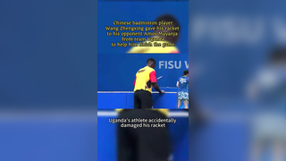 We love to see this, humanity in a competitive match #chengdu2021...