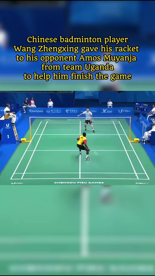 We love to see this, humanity in a competitive match #chengdu2021...