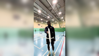 Badminton setttings…it gets real competitive. #badminton #sports #fun...