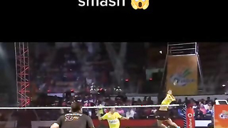 World fastest badminton smash in competition : 426 kmph ! #viral #tik...