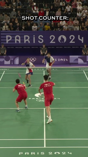 The badminton rallies are CRAZY at the #ParisOlympics! #badminton #...