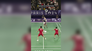 The badminton rallies are CRAZY at the #ParisOlympics! #badminton #...
