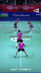 Would you rather max out your attack or defence? #bwf #badminton #bad...