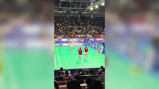 Women’s double PBAD FINALS What a long rally #PBAD #badminton