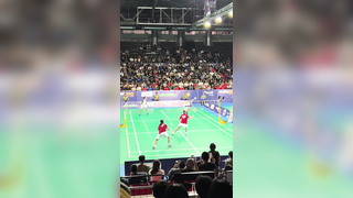 Women’s double PBAD FINALS What a long rally #PBAD #badminton