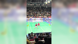 Women’s double PBAD FINALS What a long rally #PBAD #badminton