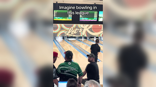 Ton of talent bowling in this league! #bowling #sports #pro