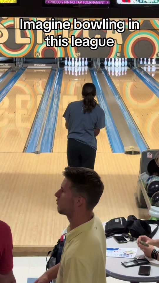 Ton of talent bowling in this league! #bowling #sports #pro