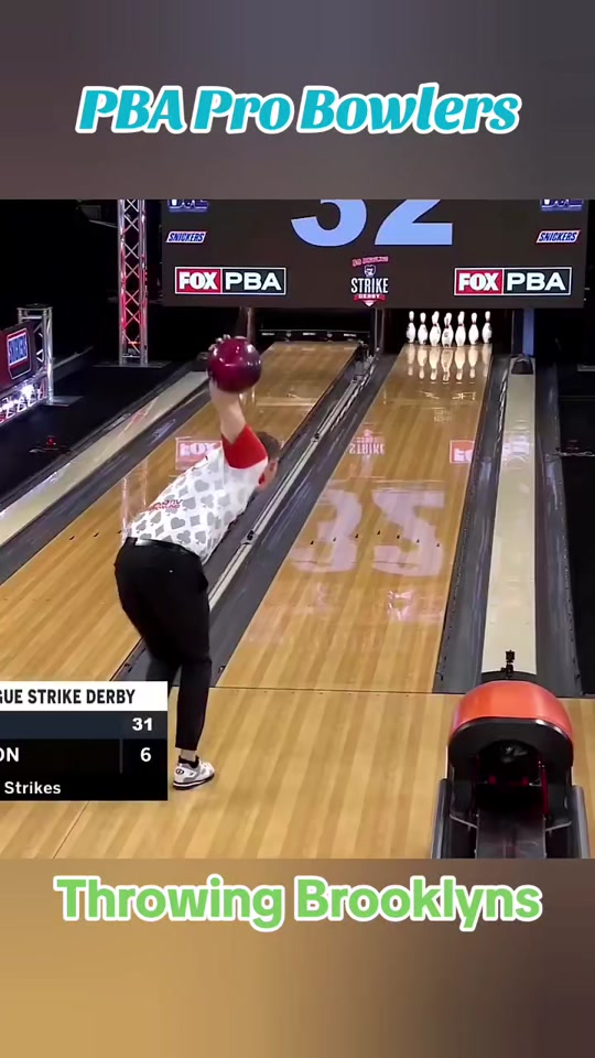 PBA players throwing Brooklyns #sports #bowling #bowlingtiktok #bowli...