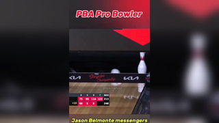 PBA Pro Bowler Jason Belmonte Messengers #pba #bowlingtiktok #bowlin...