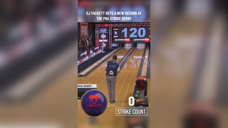 EJ Tackett sets a new record at the PBA Strike Derby! #MOTIVNATIO...