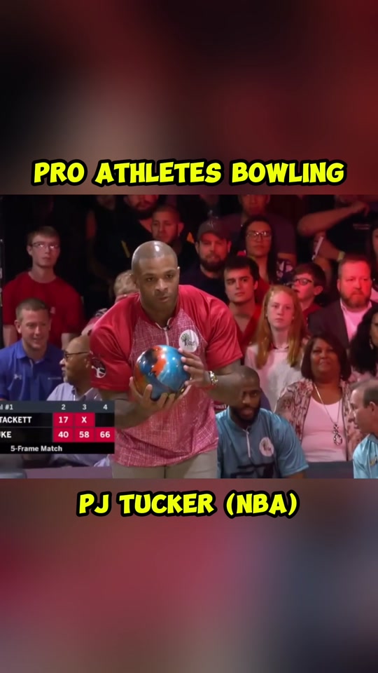 Pro Athletes Bowling PBA (Feat P.J Tucker & John Burkett) #PBA #NBA #...
