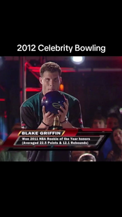 2012 Celebrity Bowling #celebritybowling #bowling #blakegriffin