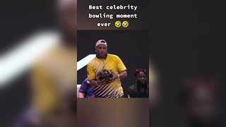 Best celebrity bowling moment ever #sports #bowling #bowlingtiktok...