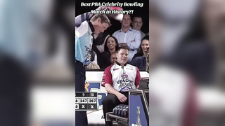 Best PBA Celebrity Bowling Match in History?! #sports #bowling #pba ...
