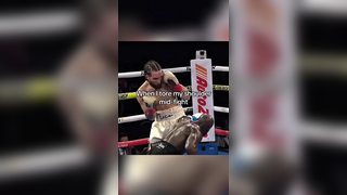 The most pain I’ve ever felt… #nicoaliwalsh #boxing