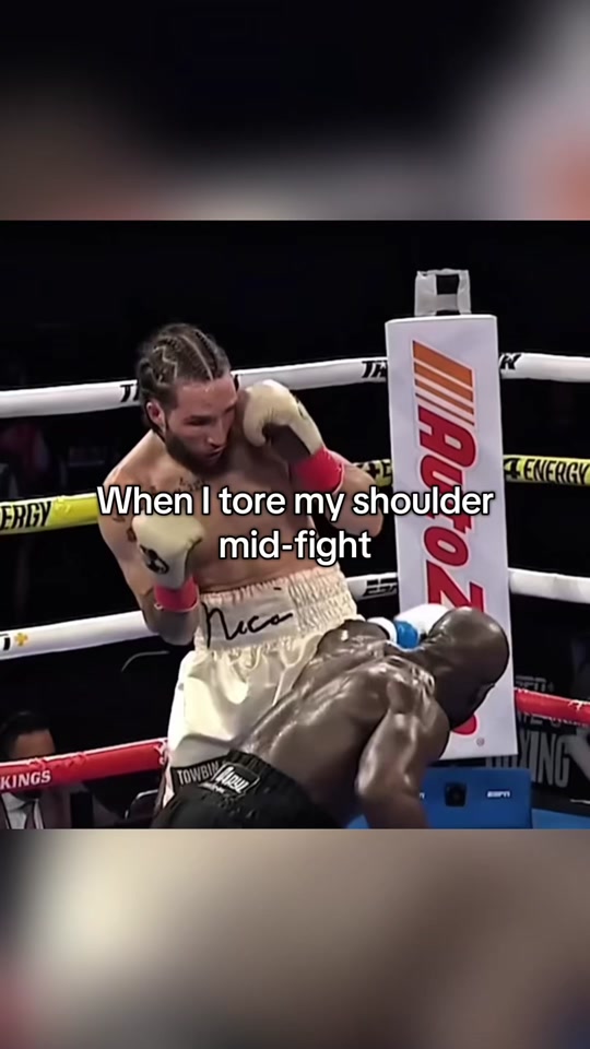 The most pain I’ve ever felt… #nicoaliwalsh #boxing