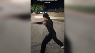 #fyp #boxing #shadowboxing #siblings @maya