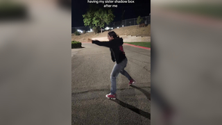 #fyp #boxing #shadowboxing #siblings @maya