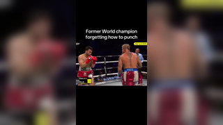 Its obviously scripted #boxing #boxing #fyp #jakepaul