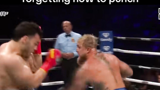 Its obviously scripted #boxing #boxing #fyp #jakepaul