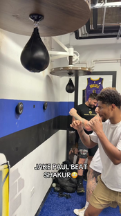 Jake Paul is quicker than Shakur?!? #mvp #boxing #jakepaul