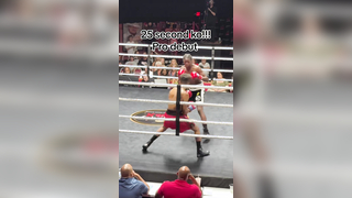 1-0 1ko #boxing #athlete #sports #boxinglife #proboxing #boxingtraining