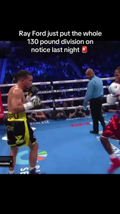 he got some serious power at 130lbs #raymondford #boxing #boxer #p...