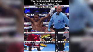 he got some serious power at 130lbs #raymondford #boxing #boxer #p...
