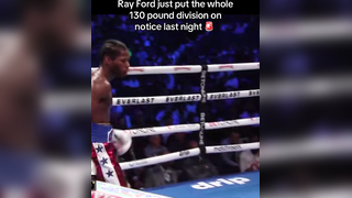 he got some serious power at 130lbs #raymondford #boxing #boxer #p...