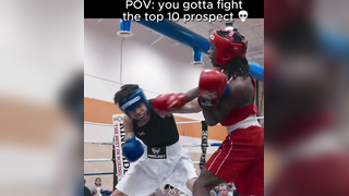 Just Bad Luck #boxing #foryou #foryoupage #trainedprofessional