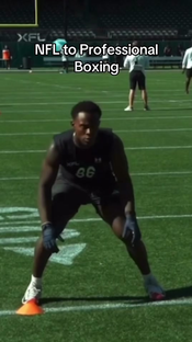 NFL to Pro Boxing #football #nfl #boxing #athlete #mma