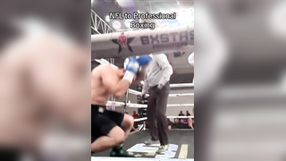 NFL to Pro Boxing #football #nfl #boxing #athlete #mma