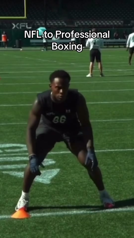 NFL to Pro Boxing #football #nfl #boxing #athlete #mma