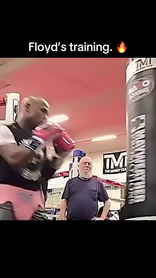 Making it look too easy @Floyd Mayweather (h/t cold.boxing/IG) #flo...