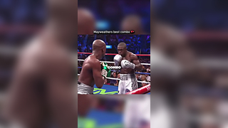 Floyd Mayweather’s best combo #fyp #floydmayweather #mayweather #boxi...